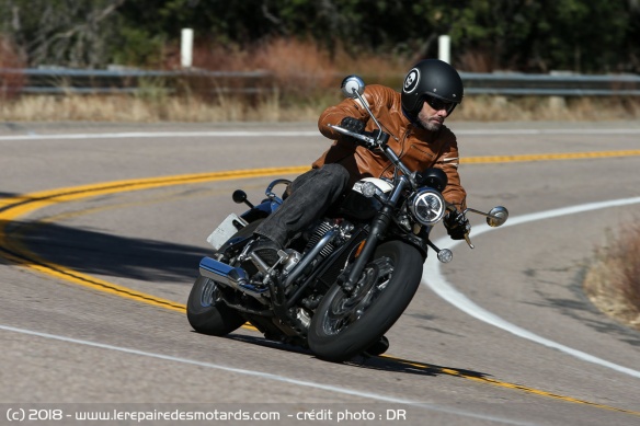 Essai Triumph Bonneville Speedmaster sur route