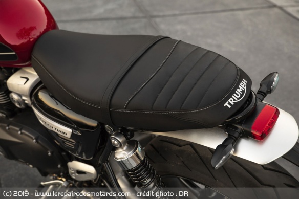 Selle de la Triumph Speed Twin