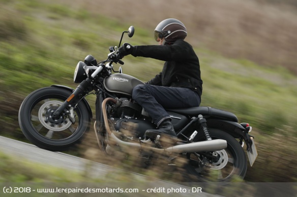 Essai de la Triumph Street Twin