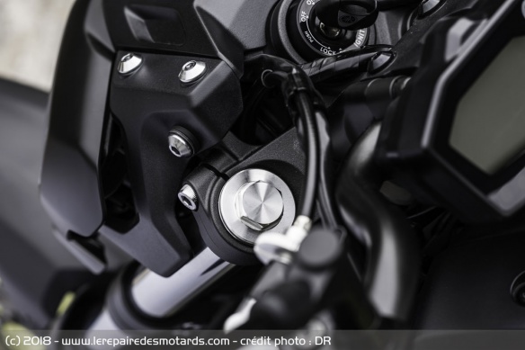 Fourche de la Yamaha MT-07