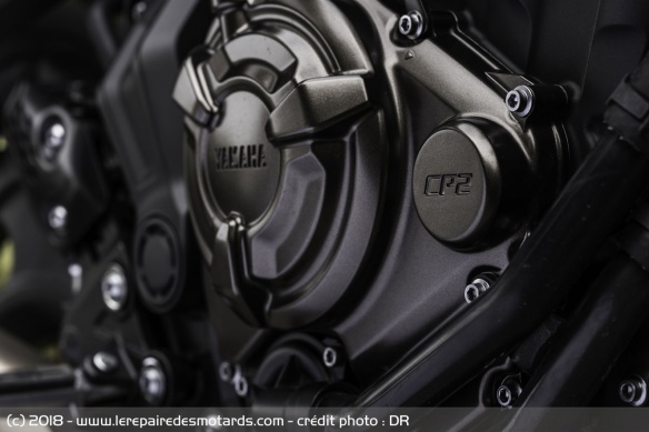 Moteur de la Yamaha MT-07