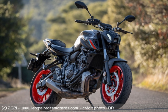 Essai de la Yamaha MT-07 2021