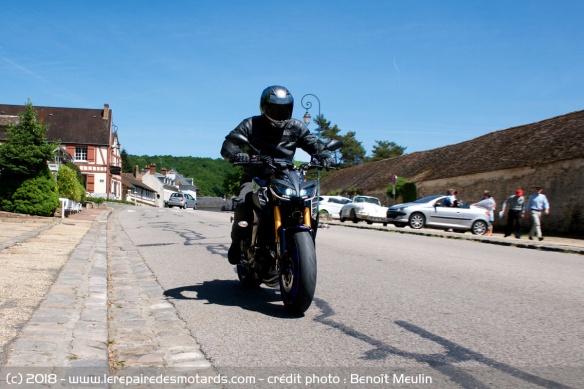 Essai de la Yamaha MT-09 SP en ville