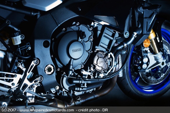 Le moteur CP4 de la Yamaha MT-10 SP