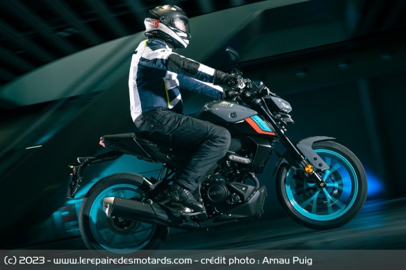 Essai de la Yamaha MT-125 en ville