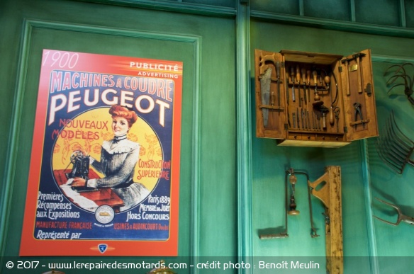 L'Aventure Peugeot à Sochaux : outils et accessoires