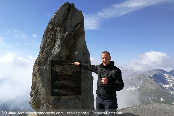 Arrivée au Col de la Bonette