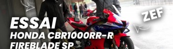 Essai sportive Honda CBR1000RR-R Fireblade SP
