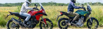 Essai comparatif Moto Guzzi Stelvio vs Ducati Multistrada V2