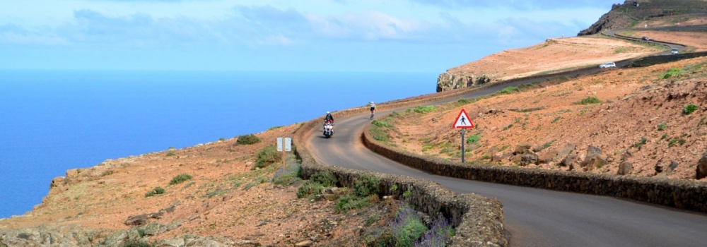 Retour en images sur notre roadtrip moto sur l'le de Lanzarote !