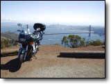 Bandit 1200 - Christian Renninger à San Francisco - Golden Bridge