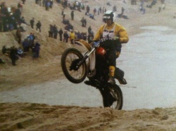 Patrick Drobecq à l'Enduro du Touquet (photo : DR)