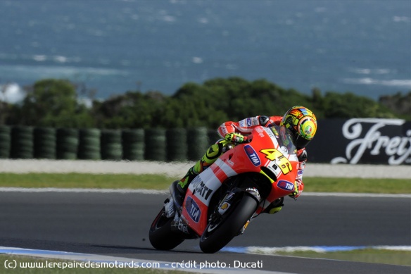 Valentino Rossi au Ducati Team