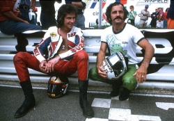 Barry Sheene et Yvon Duhamel (photo : DR)