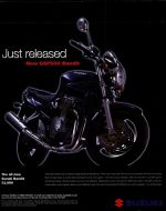 Culture Pub   saga Suzuki Bandit GSF  publicits motos