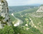 Vue arienne des gorges de l'Ardche (c) Emil Pollnow