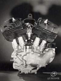 moteur flat head