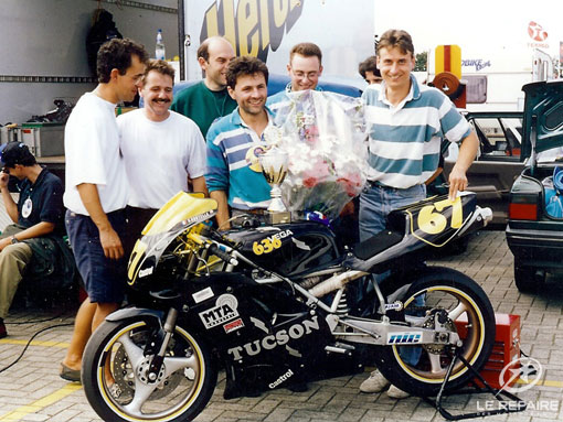 Jean-François Robert sur la première Tucson