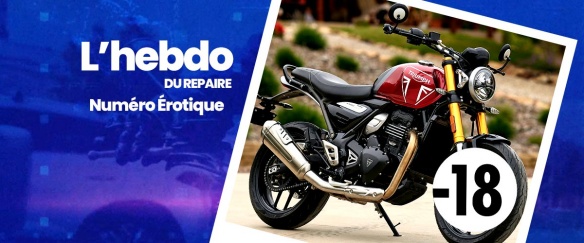 Emission TV moto : l'Hebdo du Repaire #69