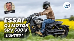 Essai cruiser QJ Motor SRV 600 V