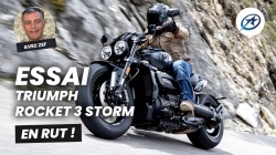 Essai cruiser Triumph Rocket 3 Storm