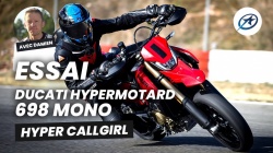 Essai moto Ducati Hypermotard 698 Mono