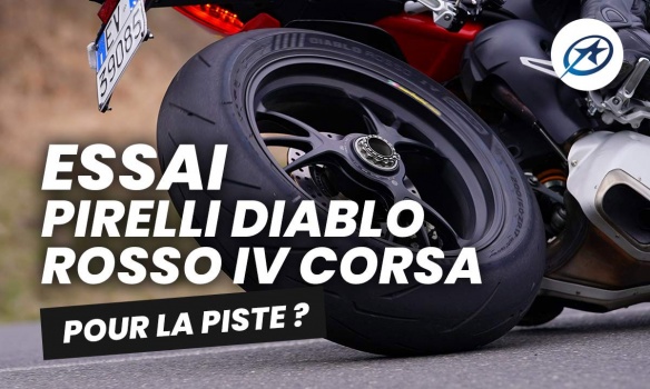 Essai pneumatique Pirelli Diablo Rosso IV Corsa