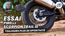 Essai pneus moto Pirelli Scorpion Trail III