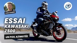 Essai roadster Kawasaki Z500