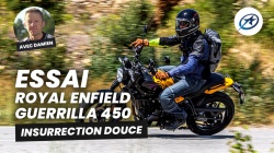 Essai roadster Royal Enfield Guerrilla 450