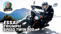 Essai roadster Triumph Speed Twin 900