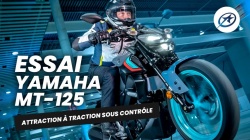 Essai roadster Yamaha MT-125