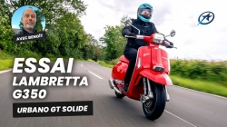 Essai scooter Lambretta G350