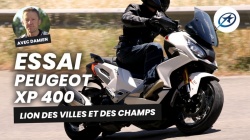 Essai scooter Peugeot XP400