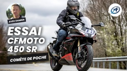 Essai sportive CFMoto 450 SR