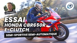 Essai sportive Honda CBR650R E-Clutch