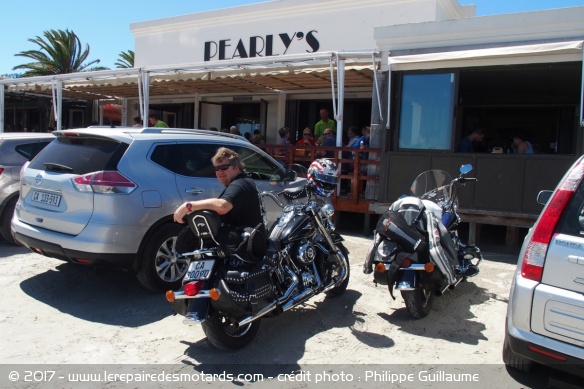 Afrique du Sud : pause café à Langebaan