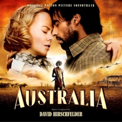 Affiche du film Australia avec l'actrice Nicole Kidman