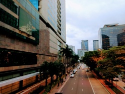 Une rue de São Paulo