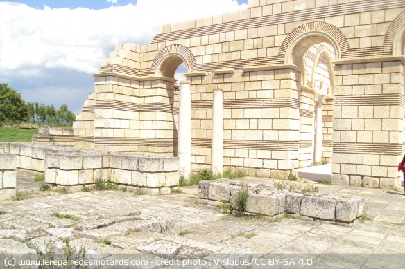 La Grande Basilique de Pliska bâti lors du premier Empire