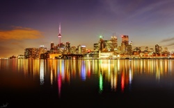 Vue panoramique sur Toronto