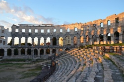 Amphithéâtre de Pula en Croatie