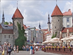 Remparts médiévaux de la ville de Tallinn