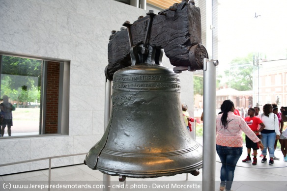 Cloche de la Liberté ou Liberty Bell à Philadelphie