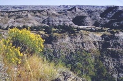 Les Badlands dans le parc national Theodore Roosevelt (Photo : National Park Service)