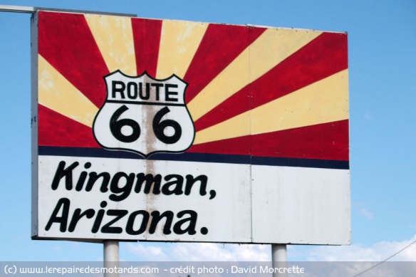 Kingman en Arizona, sur la Route 66