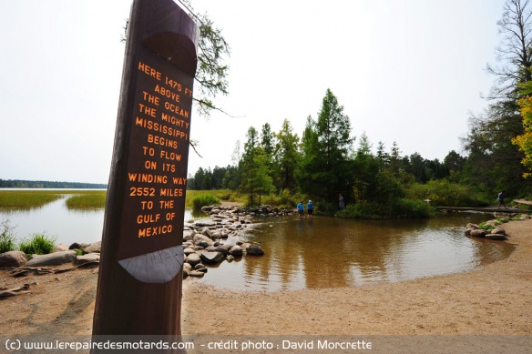 Source du fleuve Mississippi