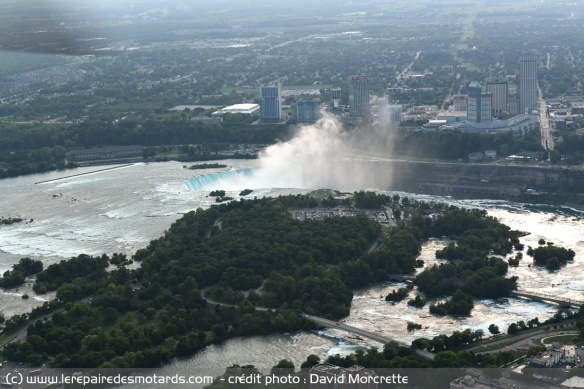 Niagara Falls vues du ciel