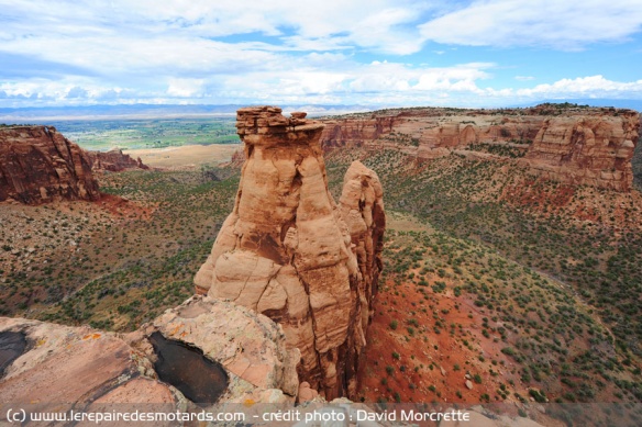 Otto's trail au sommet du Colorado National Monument