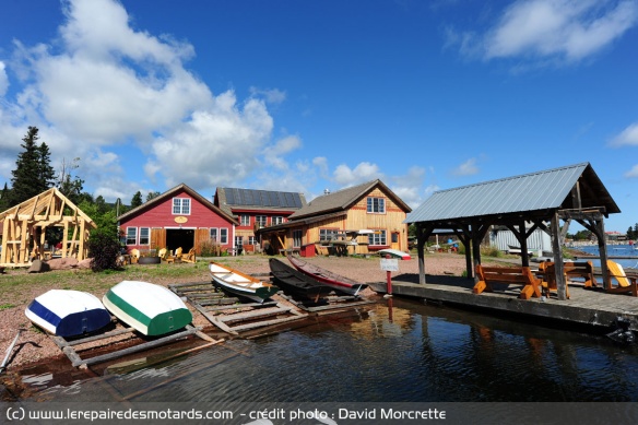 Le port de pêche de Grand Marais